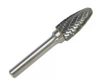 Борфреза по металлу гиперболическая со сферическим торцом тип F